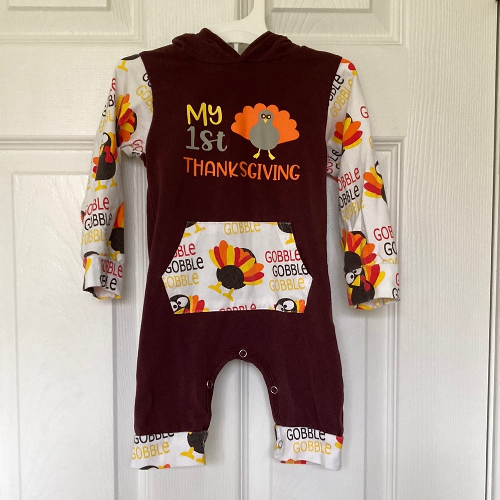 My First Thanksgiving Jumper - size 6-9 months